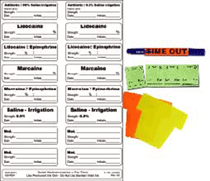Sterile Medication Label Kit - PDC (3300)
