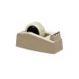 Dual Poll Tape Dispenser Heavy Duty Plastic Holds 2" or Two 1" Rolls 3" Core - 1 Each