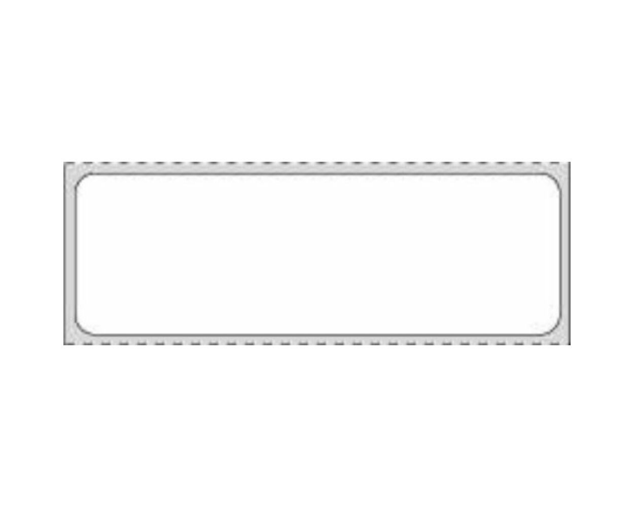 3 x 1 inch  Blank Direct Thermal Labels (Removable Adhesive / 1