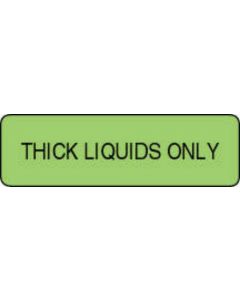 Label Paper Permanent Thick Liquids Only 1 1/4" x 3/8", Fl. Green, 1000 per Roll