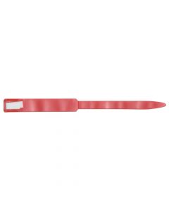 Soft-Lock® Insert Wristband Vinyl 1" x 13" Adult Red, 250 per Box