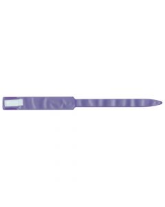 Soft-Lock® Insert Wristband Vinyl 1" x 13" Adult Purple, 250 per Box