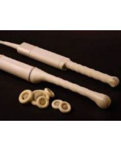 NeoGuard® Probe Cover Non-Sterile Rolled with Elastic Bands White 2.6cm x 30cm, 24 per Box