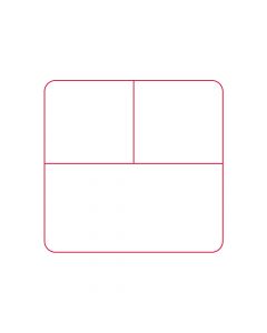 Direct Thermal General Purpose Label, Paper, 2" x 1-15/16", 3/4" Core