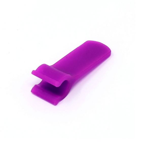 Ident-Alert® IV Port Clips - Purple, 200 Clips